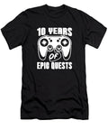38 10 Year Old Gamer Video Games Gaming 10th Birthday Crazy Squirrel T-Shirt