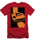 39 Lamborghini Countach Classic Italian Supercar Dark Backgroun Thespeedart T-Shirt