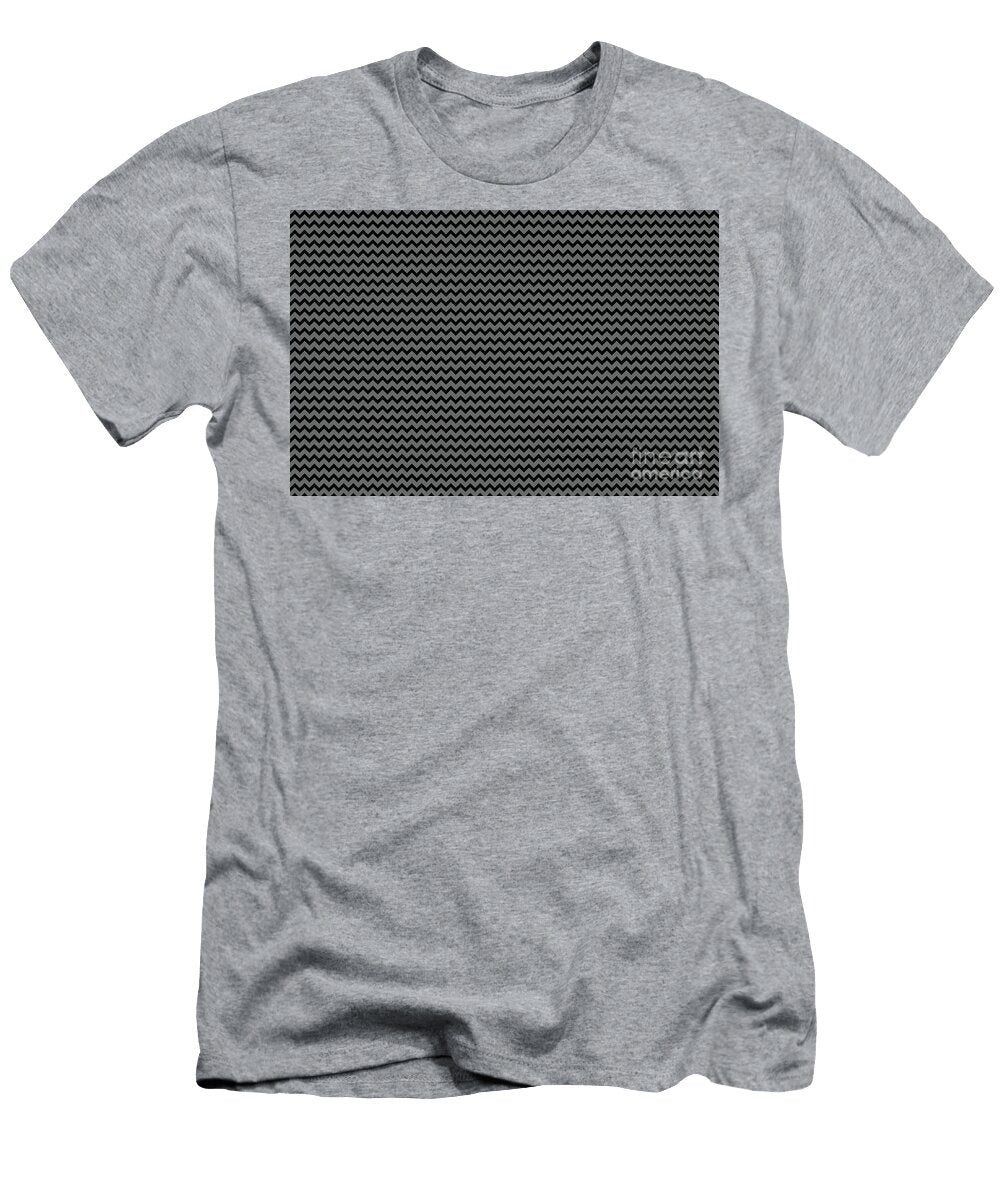 3d Grey Boxes Patternblack and Grey Chevron Line Pattern Petite Patterns T-Shirt