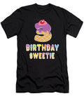 3rd Birthday Sweetie Waffle Lover Girl 3 Years Old Bday Print Art Grabitees T-Shirt