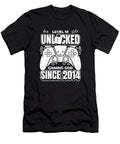 4 10 Year Old Gamer Gaming 10th Birthday Level 10 Unlocked Crazy Squirrel T-Shirt