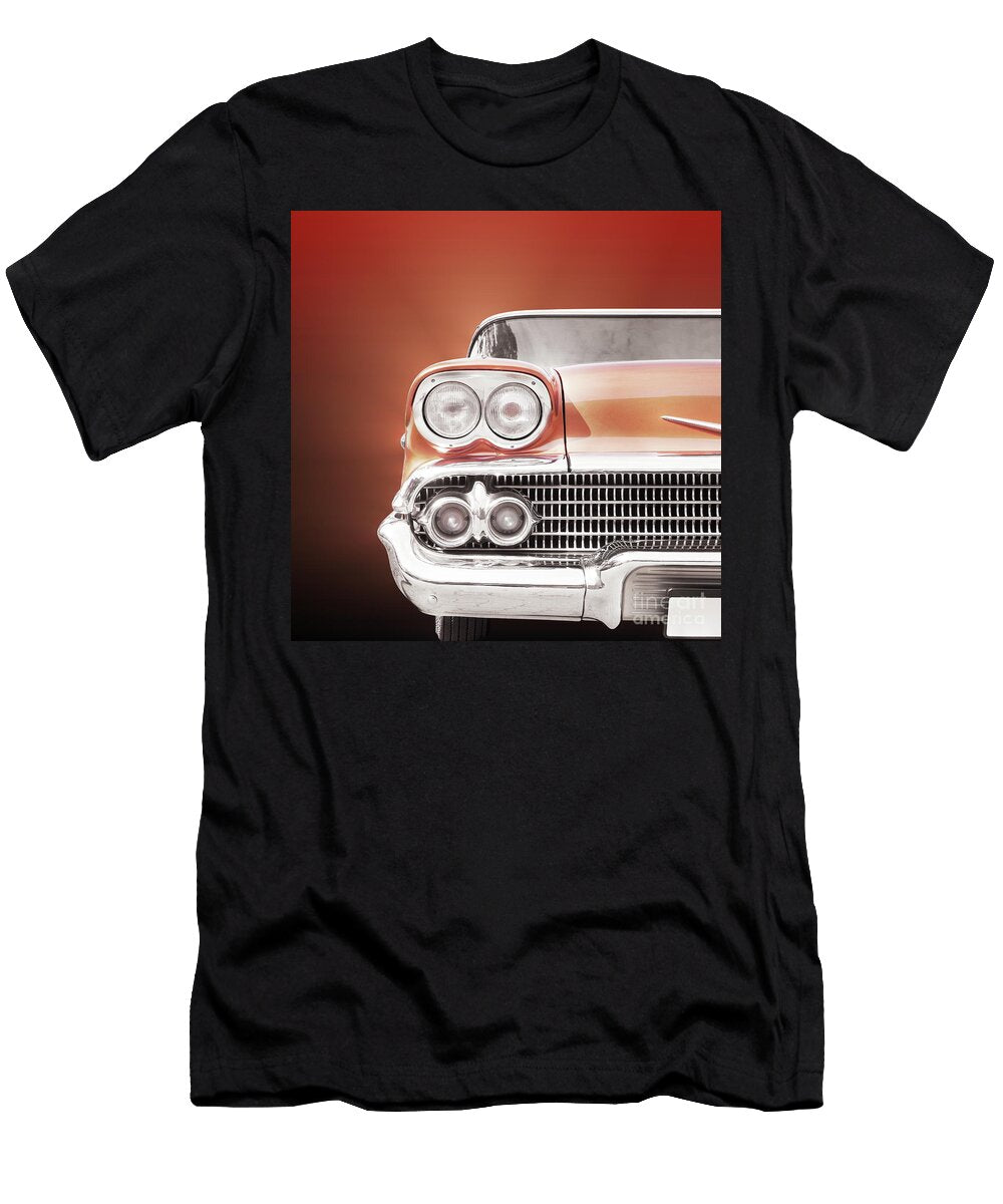 4 American Classic Car Impala 1958 Sport Coupe Beate Gube T-Shirt