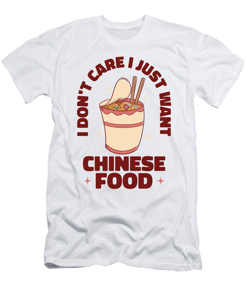 4 Asian Food Chinese Food Fan Noodle Foodie Toms Store T-Shirt