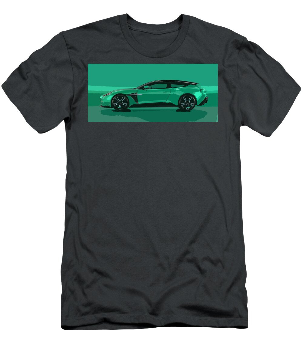 4 Aston Martin Vanquish Zagato Shooting Brake Thespeedart T-Shirt