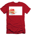 4 Belgium Waffers with Sugar Powder and Strawberries on Ceramic Pl Liss Art Studio T-Shirt