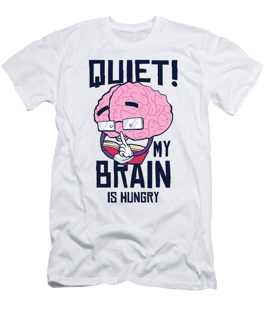 4 Book Lover Brain Reading Books Literature Knowledge Toms Store T-Shirt
