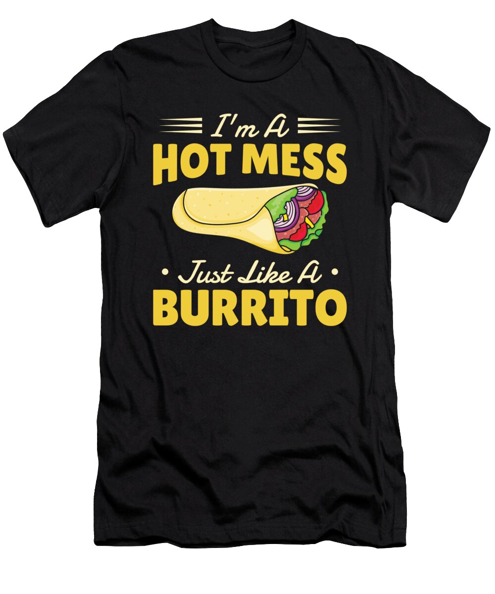 4 Burrito Mexican Food Lover Toms Store T-Shirt