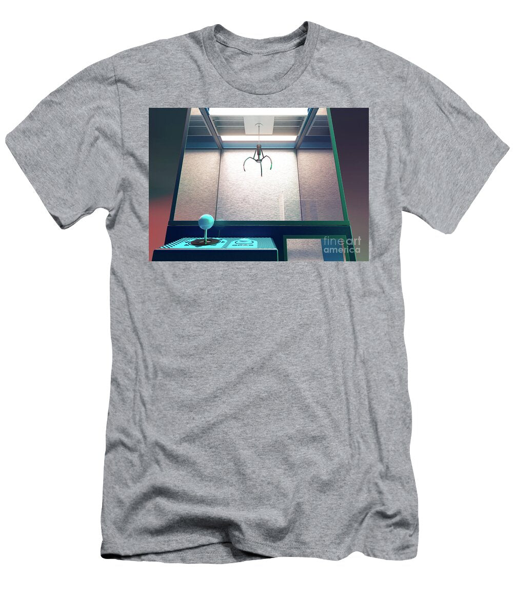4 Claw Grabber Arcade Game Allan Swart T-Shirt