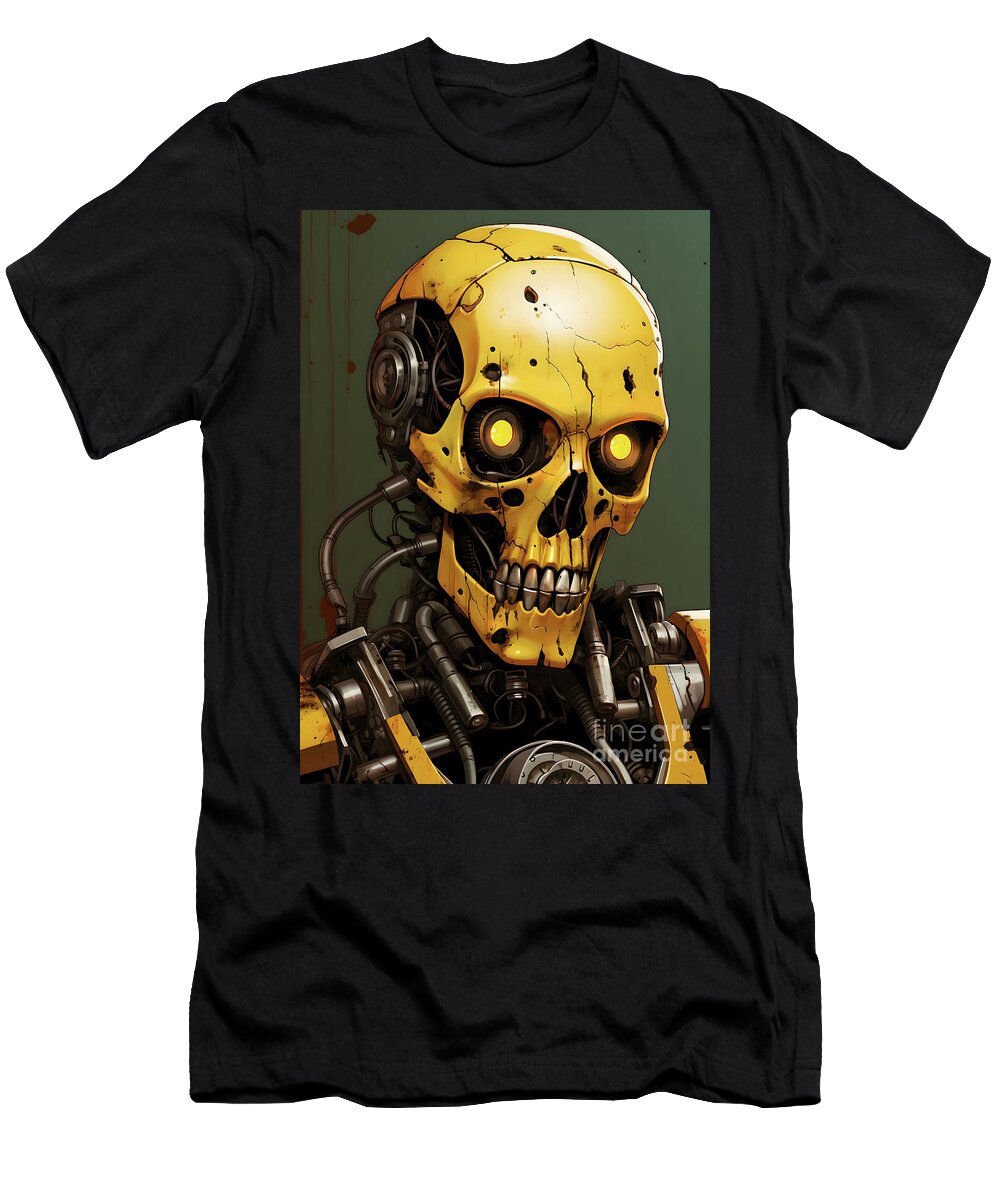 4 Cyberpunk City Yassine Akermouch T-Shirt