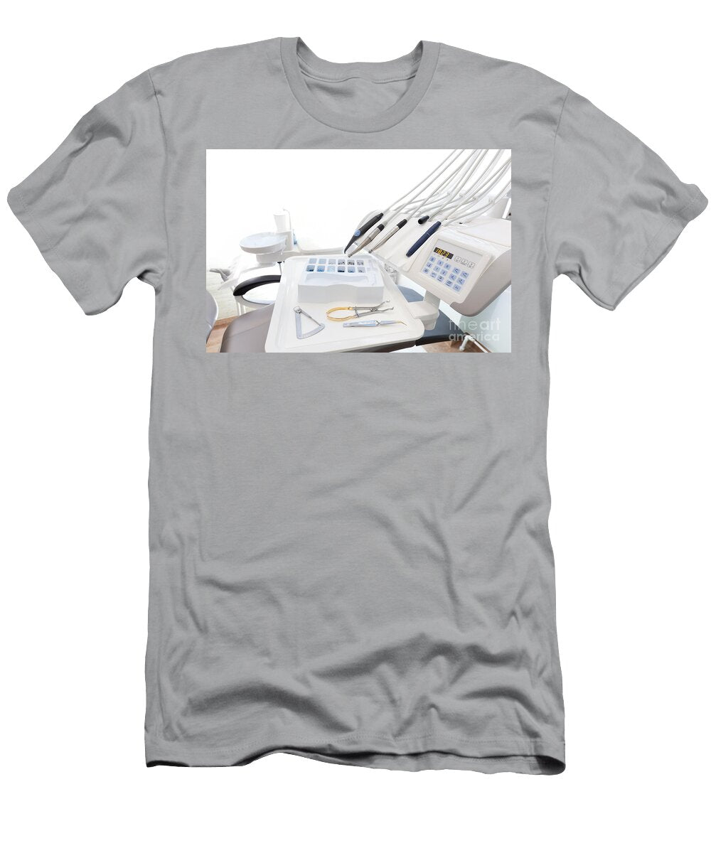 4 Equipment and Dental Instruments in Dentists Office Michal Bednarek T-Shirt