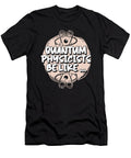 4 Funny Physicist Scientist Science Quantum Physics Crazy Squirrel T-Shirt
