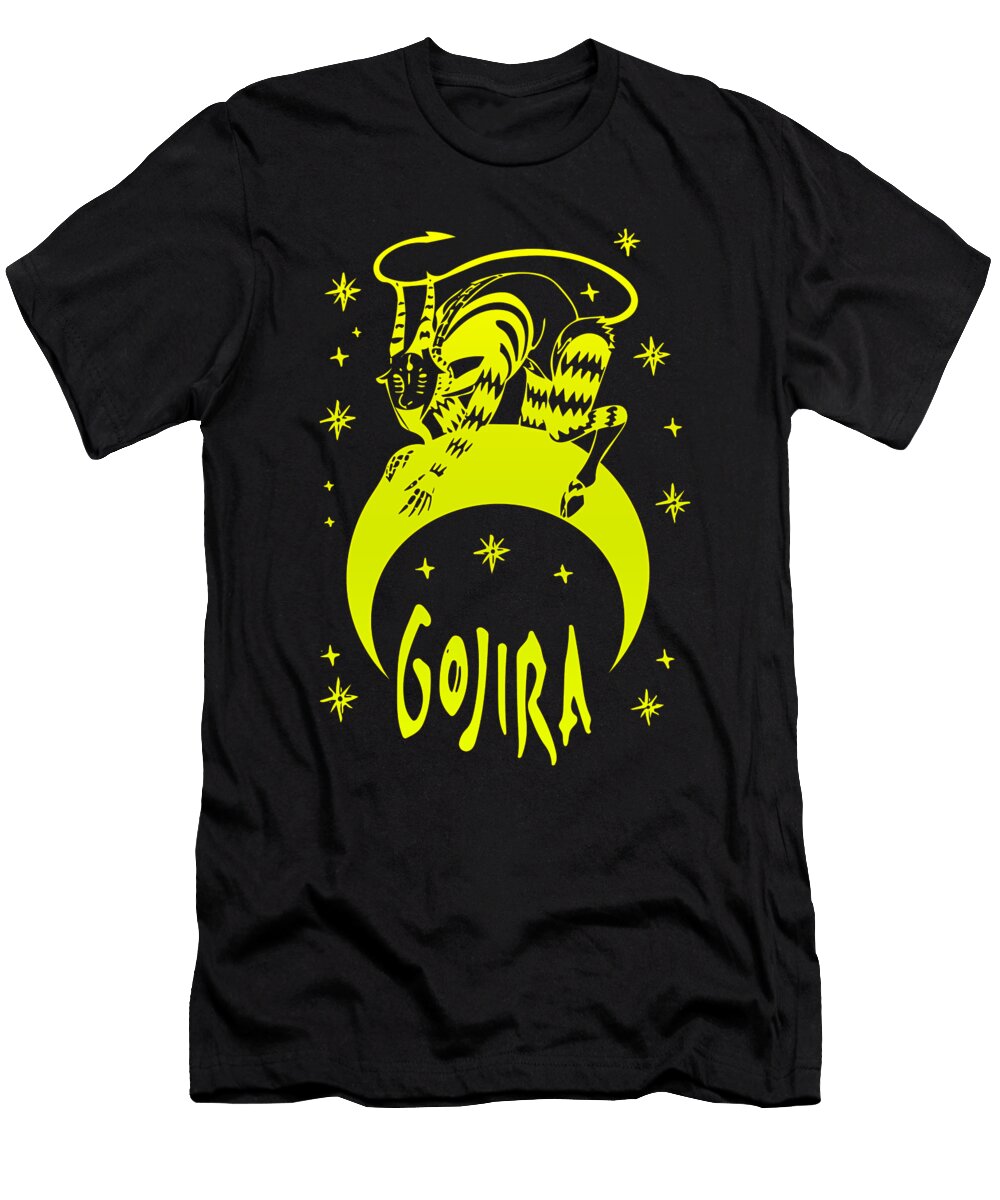 4 Gojira French Heavy Metal Band Gregpandu Edie Fleetwood T-Shirt