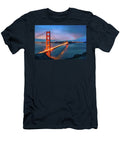 4 Golden Gate Bridge At Night Miroslav Liska T-Shirt