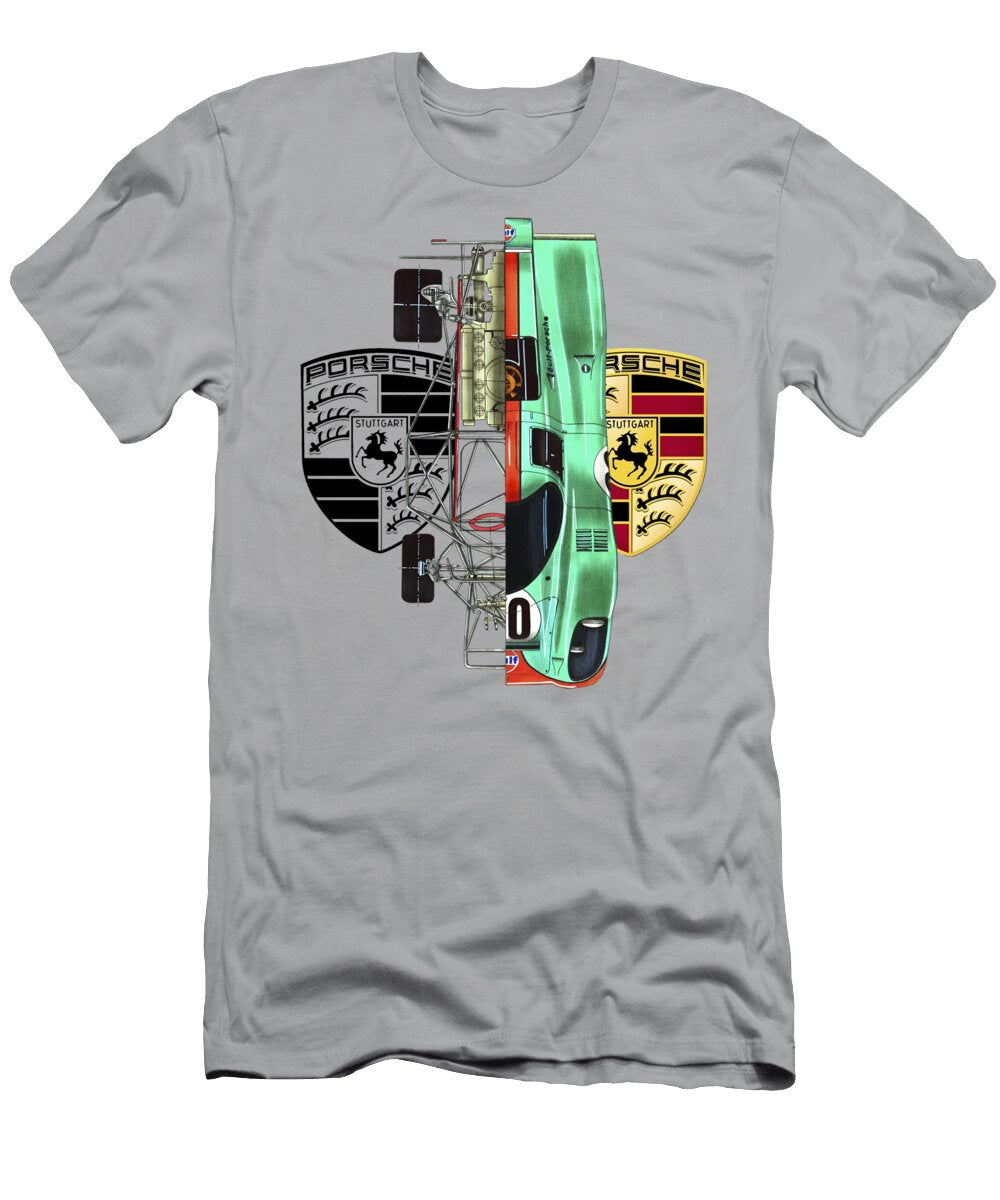 4 Gulf Porsche 917 Kh Chassis 024 Vladislav Shapovalenko T-Shirt