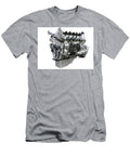 4 Heavy Truck Engine Isolated on White Goce Risteski T-Shirt
