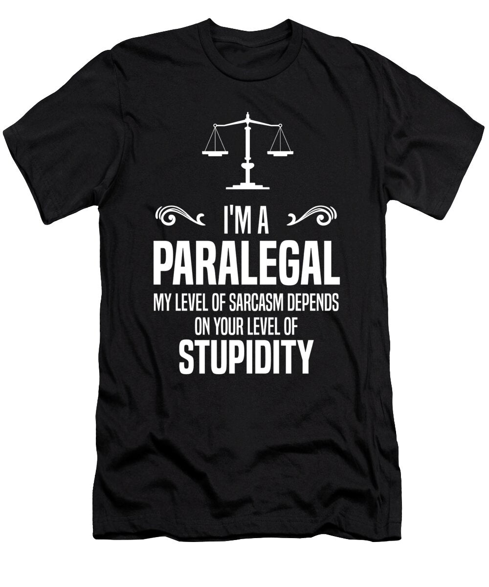 4 Im a Paralegal Law Office Professional Gift Haselshirt T-Shirt