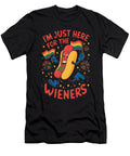 4 Im Just Here for the Wieners 4th of July Pride Month Lgbtq Maximus Designs T-Shirt