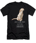 4 Just a Girl Who Loves Labradors Funny Dog Cynto T-Shirt