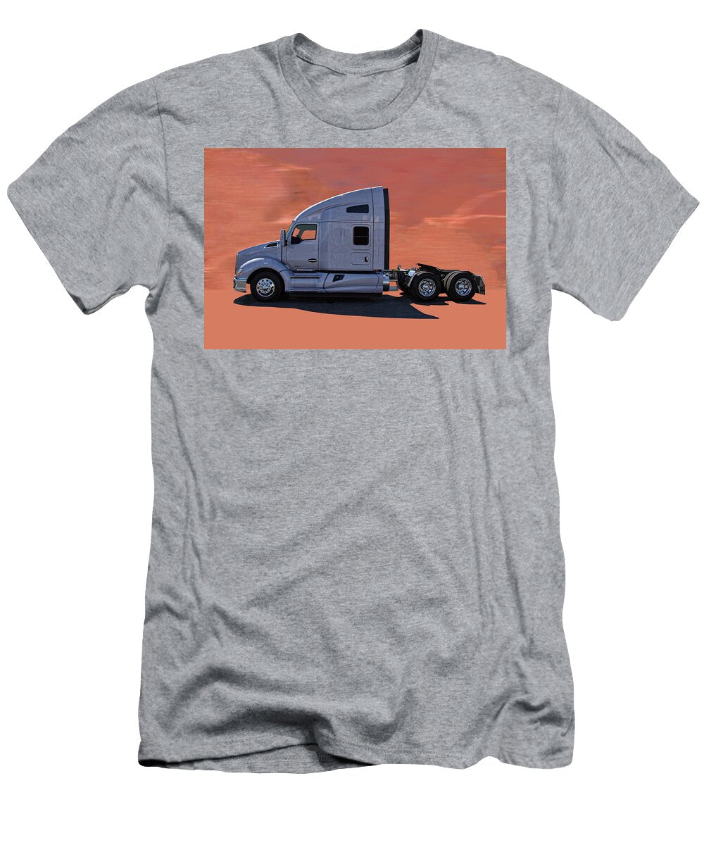 4 Kenworth Semi Truck Nick Gray T-Shirt