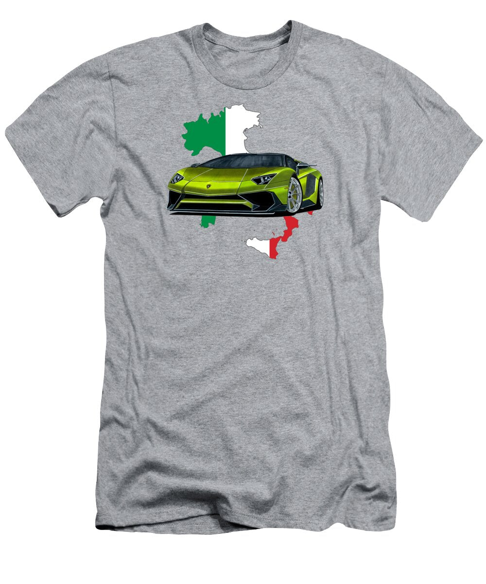 4 Lamborghini Aventador Lp 750 4 Vladyslav Shapovalenko T-Shirt