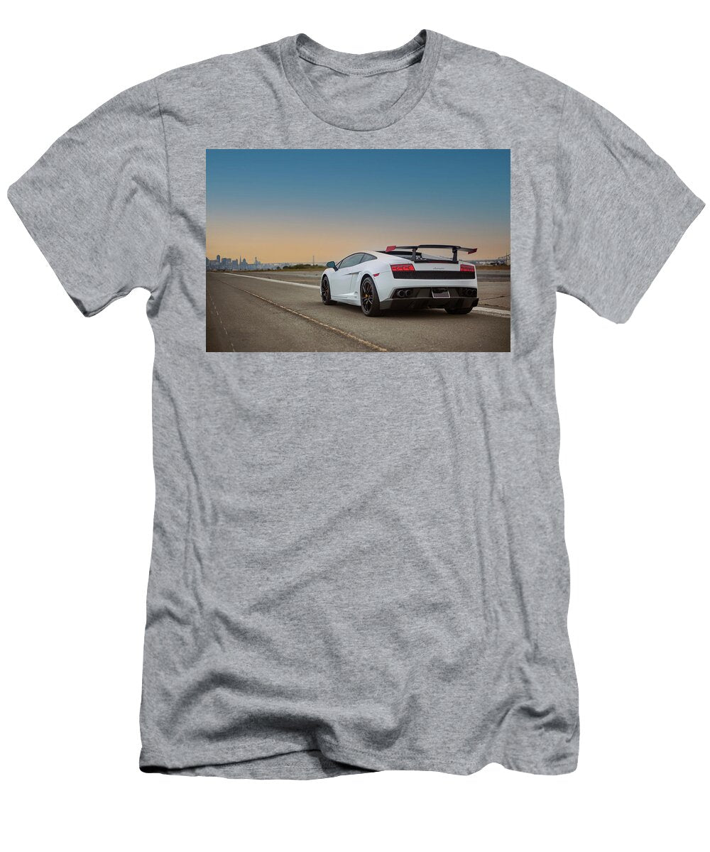 4 Lamborghini Gallardo Supertrofeo Print Itzkirb Photography T-Shirt