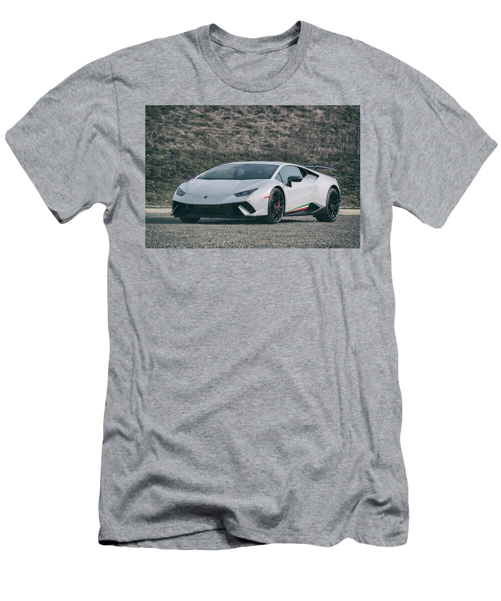 4 Lamborghini Huracan Performante Print Itzkirb Photography T-Shirt