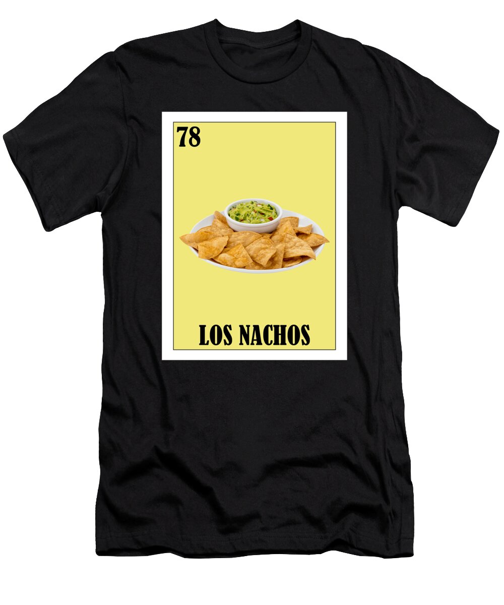 4 Loteria Mexicana Nachos Loteria Mexicana Design Nachos Gift Regalo Nachos Hispanic Gifts T-Shirt