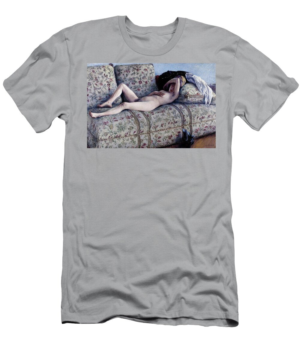 4 Nude on a Couch Gustave Caillebotte T-Shirt