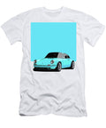 4 Porsche 911 Classic Restomod Poster Cyan Thespeedart T-Shirt