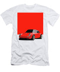 4 Porsche 911 Classic Restomod Poster Red Thespeedart T-Shirt