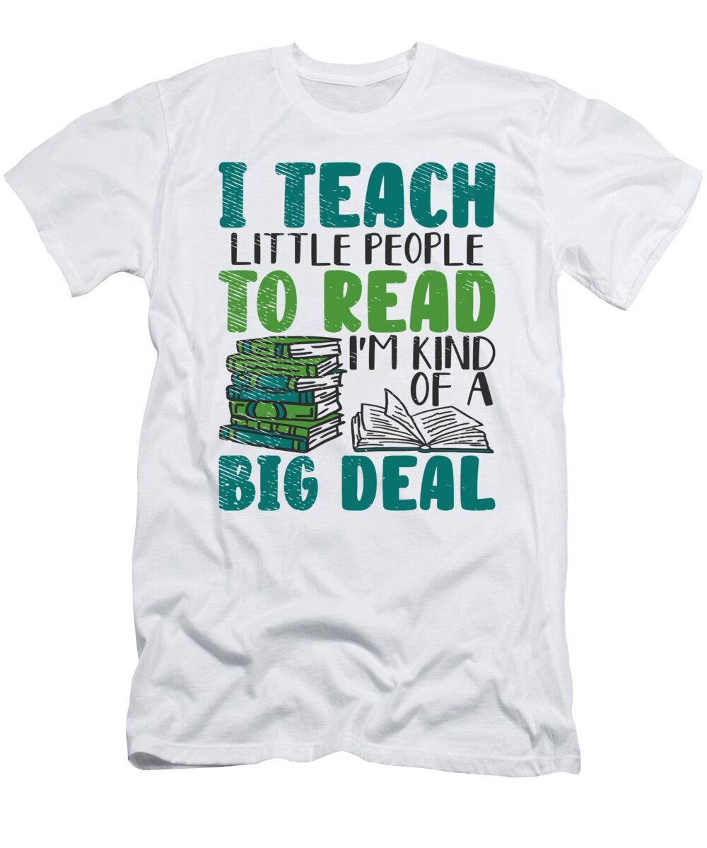 4 Reading Teachers Book Lover Literature Books Toms Store T-Shirt