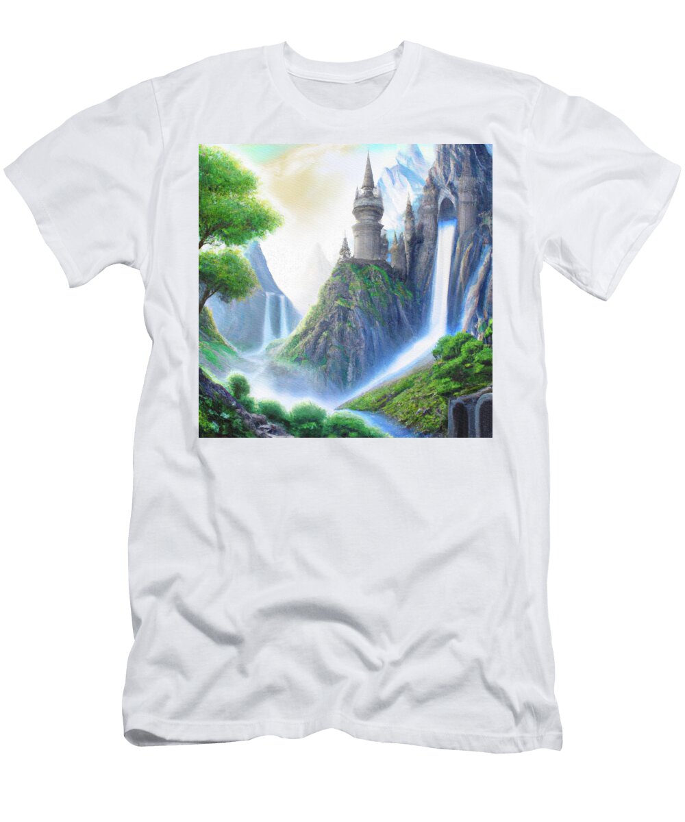 4 Tolkien Land of Fantasy Pierre Blanchard T-Shirt