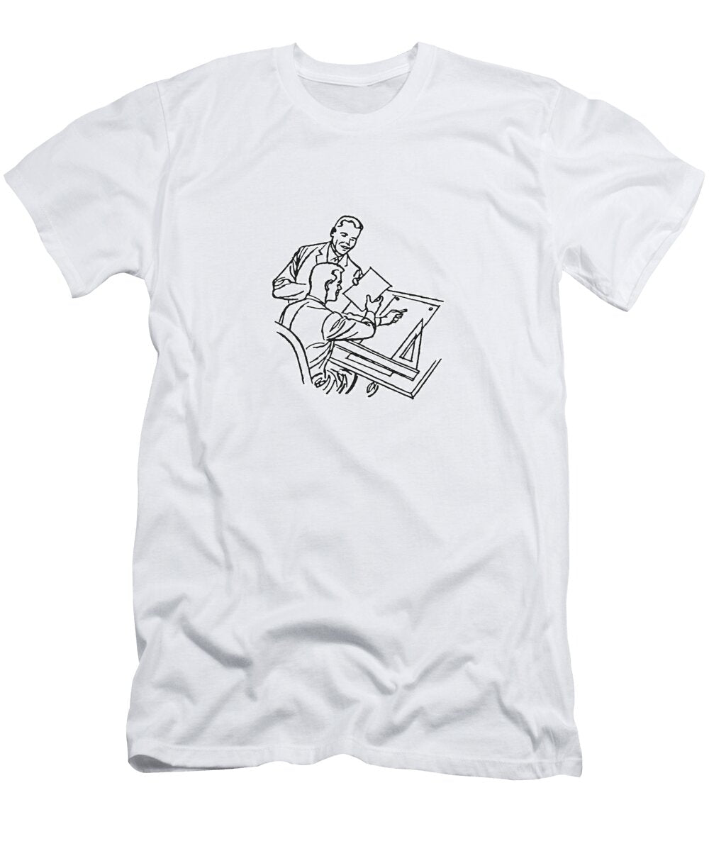 4 Two Businessmen Csa Images T-Shirt