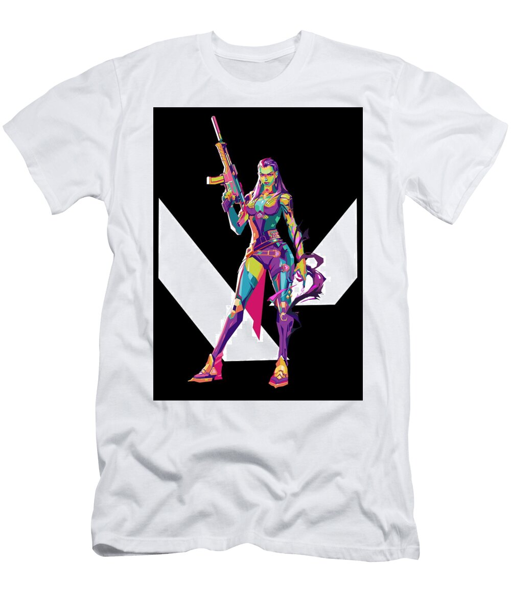 4 Valorant Agent Fuad Hasim Asari T-Shirt