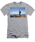 4 Woman Hiking Up Mt Dialbo Terry Schmidbauer T-Shirt