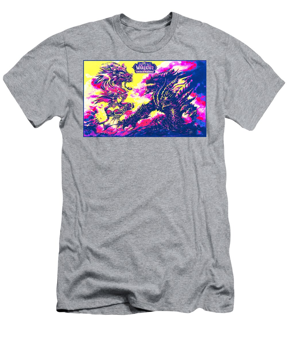 4 World of Warcraft Lora Battle T-Shirt