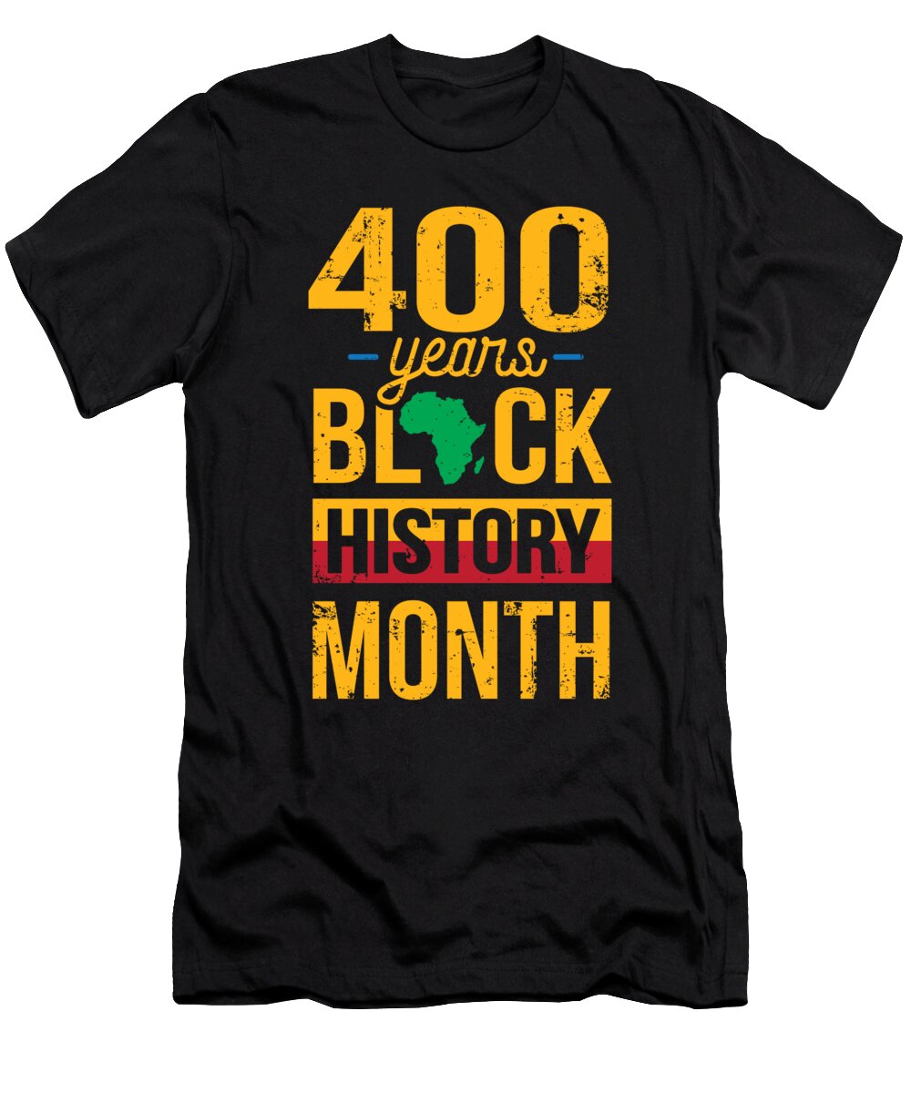 400 Years Abolish Slavery Africa Melanin Christmas Gift Graphic Sel Mermaid T-Shirt