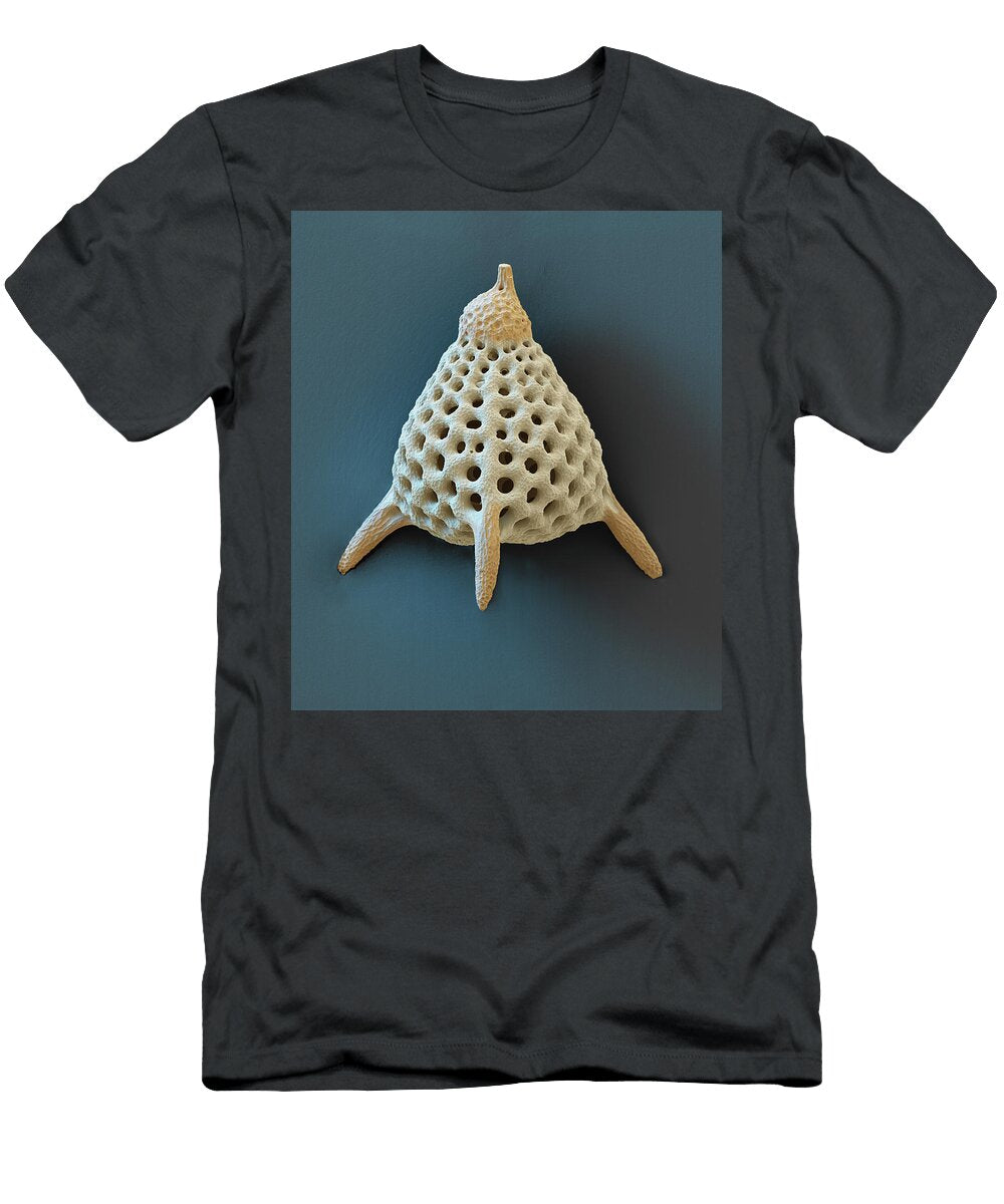 44 Radiolarian Sem Oliver Meckes Eye of Science T-Shirt