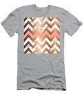 44 Vector Marble Texture Design with Golden Geometric Lines Jelena Obradovic T-Shirt