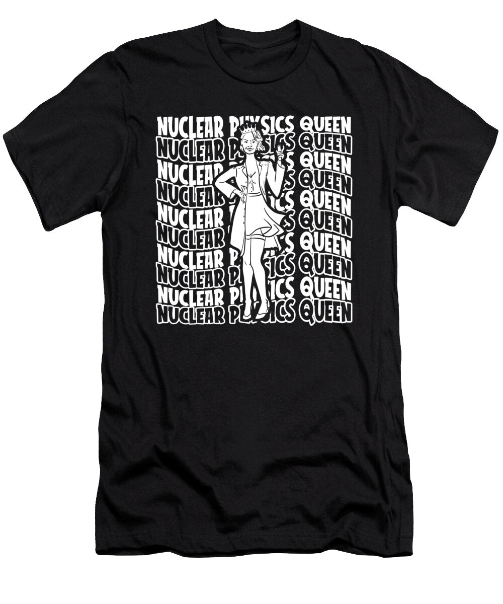 45 Physicist Scientist Science Nuclear Physics Crazy Squirrel T-Shirt