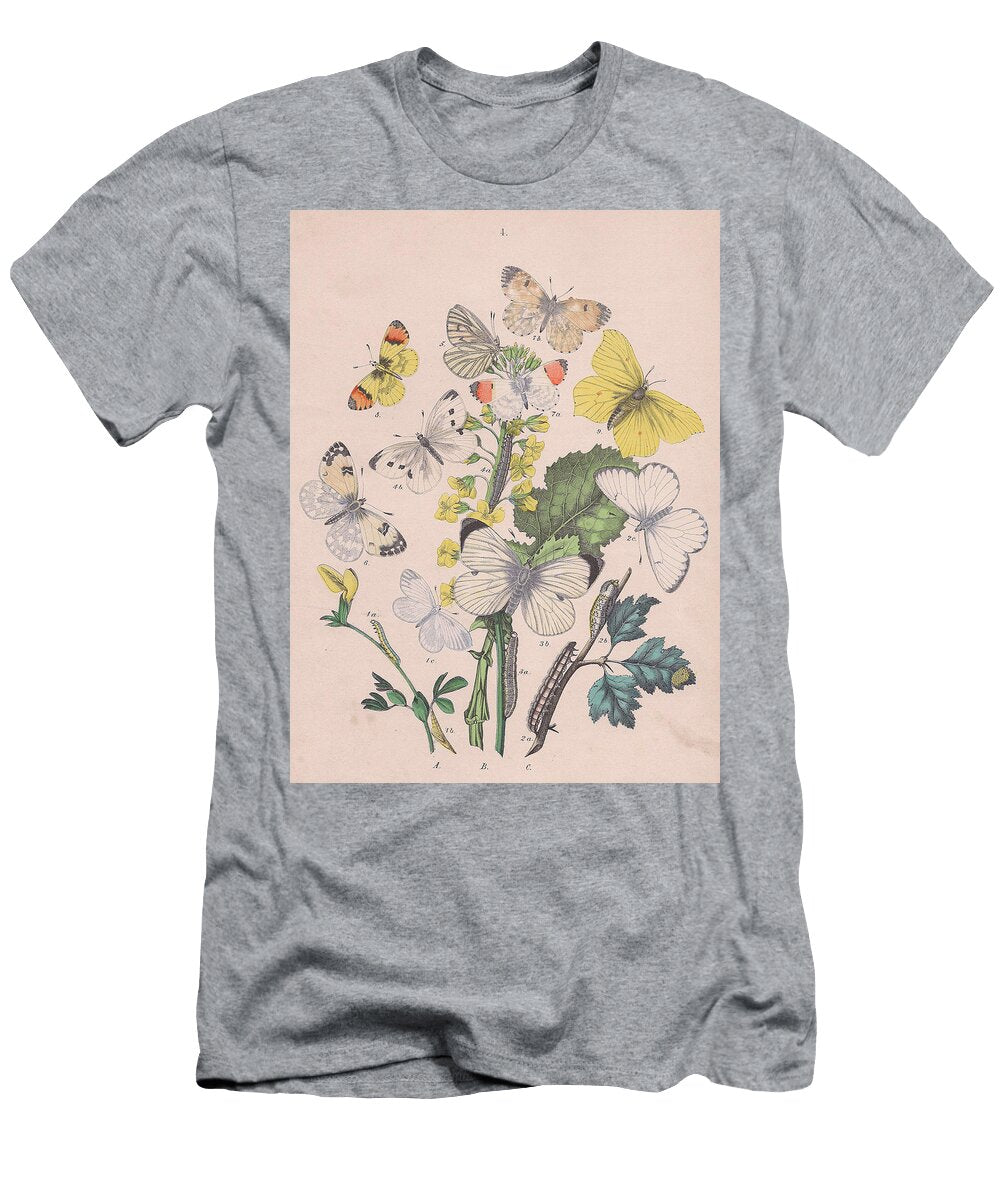48 European Butterflies Ans Moths W F Kirby T-Shirt