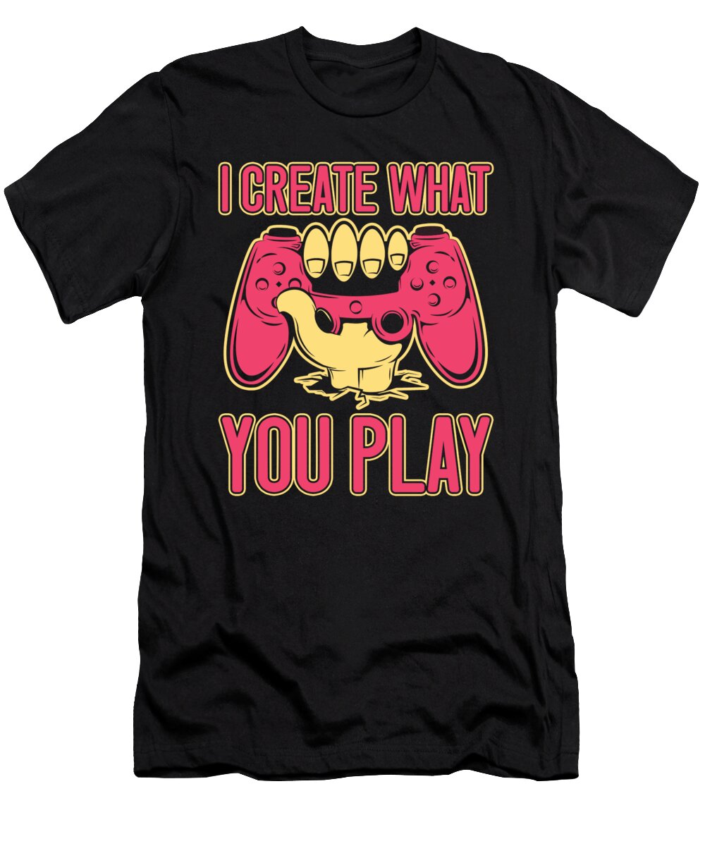 48 Gaming Video Games Gamer Crazy Squirrel T-Shirt