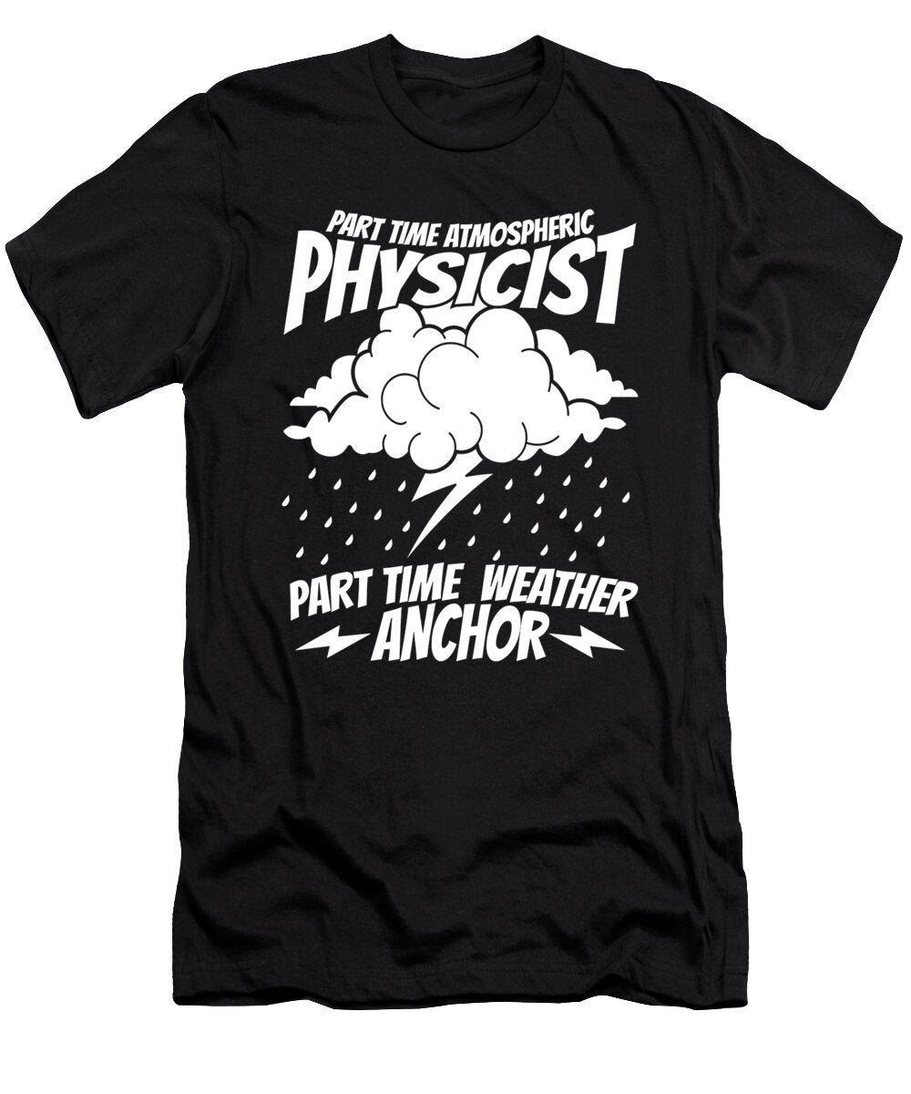 48 Physicist Science Scientist Applied Physics Crazy Squirrel T-Shirt