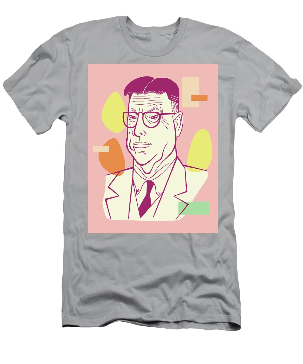 48 Portrait of a Man Csa Images T-Shirt