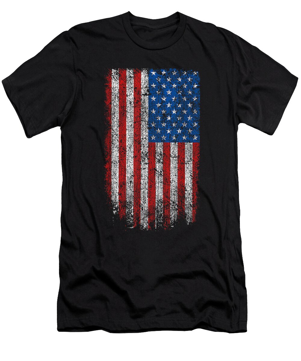 4th of July Patriotic American Flag USA Men Women Kids Dhbubble T-Shirt