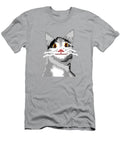 5 a Dirp Smirk Cat Mitch Boyce T-Shirt