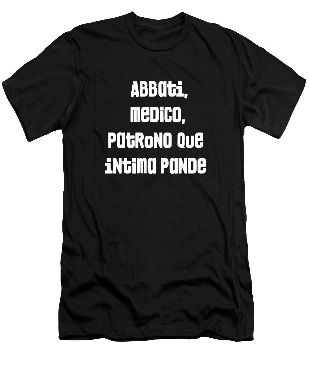 5 Abbati Medico Patrono Que Intima Pande Vidddie Publyshd T-Shirt