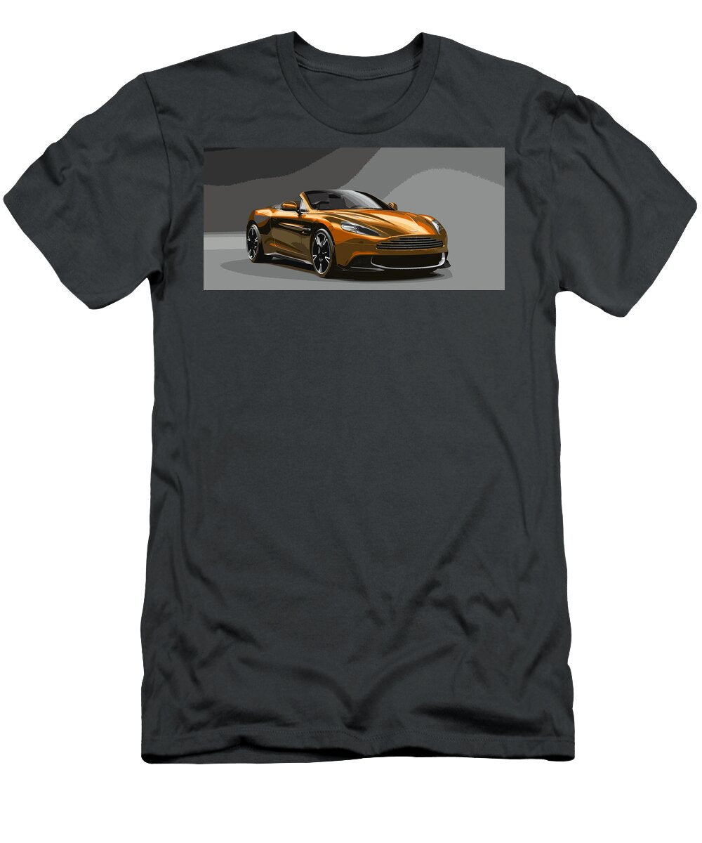 5 Aston Martin Vanquish S Volante Thespeedart T-Shirt
