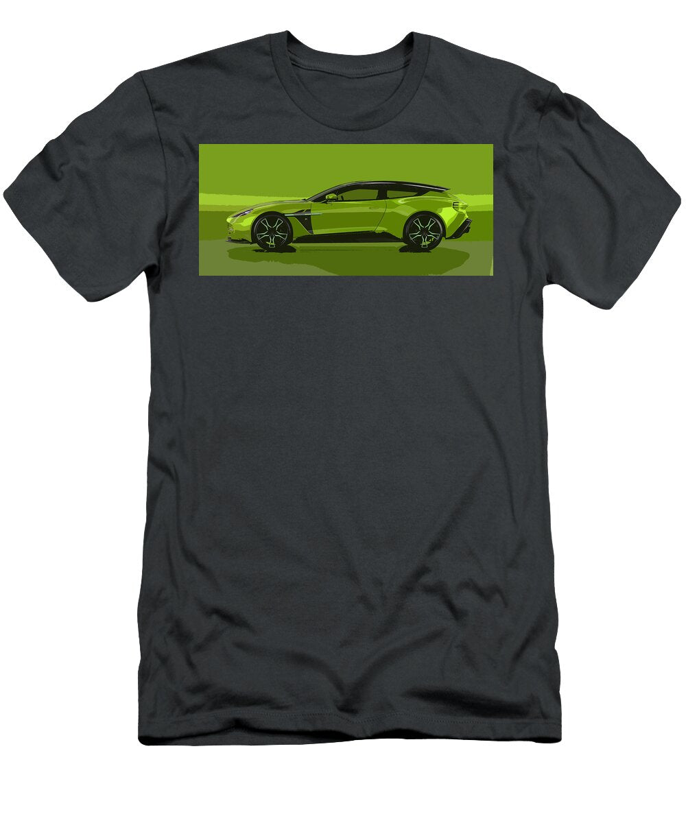 5 Aston Martin Vanquish Zagato Shooting Brake Thespeedart T-Shirt