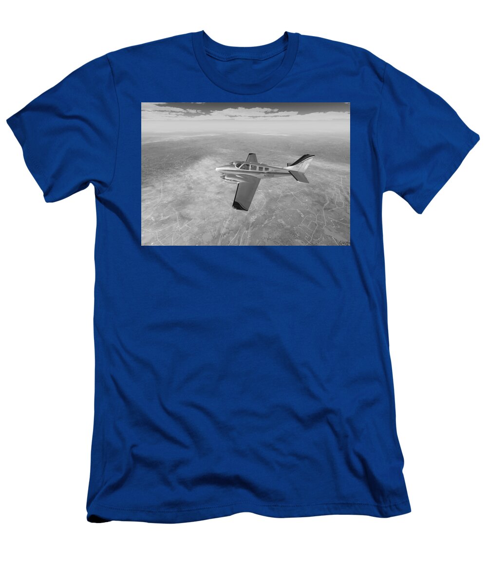 5 Beechcraft B58 Baron Marjan Mencin T-Shirt